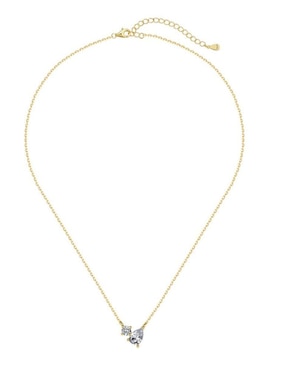Collar de gota Yoiko Florence Golden de plata P 925