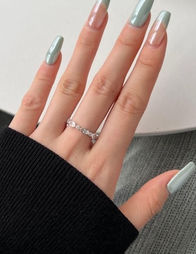Anillo Yoiko Kaori P 925 de plata zirconia