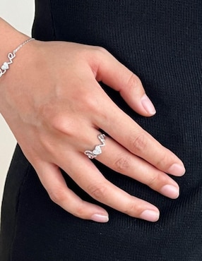 Anillo Yoiko Love P 925 de plata zirconia