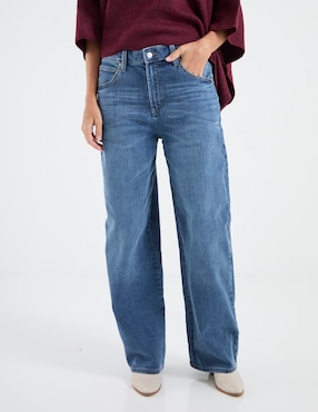 Jeans relaxed straight Liz Claiborne para mujer