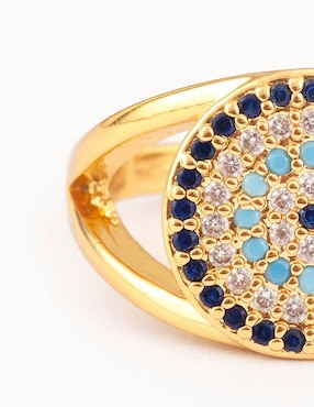 Anillo Yoiko Zafira zirconia brillante