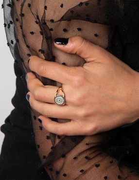 Anillo Yoiko Zafira zirconia brillante