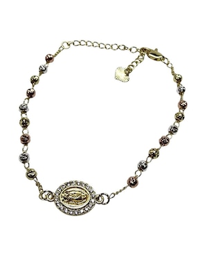 Pulsera Limerence By Claudia Herrera de oro laminado 14 K Virgen con acabado brillante