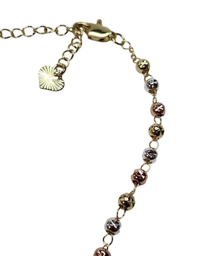 Pulsera Limerence By Claudia Herrera de oro laminado 14 K Virgen con acabado brillante