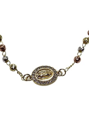 Pulsera Limerence By Claudia Herrera de oro laminado 14 K Virgen con acabado brillante