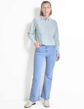 Jeans flare 365 Essential para mujer