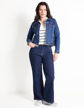 Jeans wide leg 365 Essential para mujer