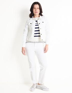 Chamarra denim 365 Essential para mujer