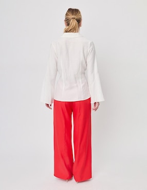 Blusa Linea Pura manga larga para mujer