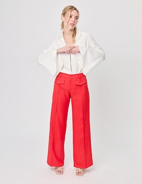 Pantalón de vestir Linea Pura regular para mujer