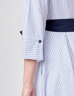 Vestido midi forma Linea Pura Paixao para mujer