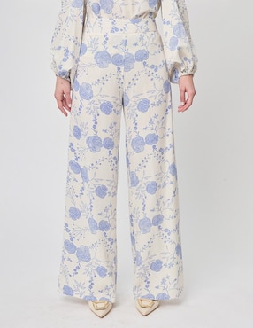 Pantalón relaxed Linea Pura regular para mujer