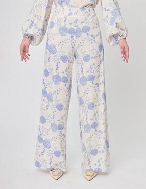 Pantalón relaxed Linea Pura regular para mujer