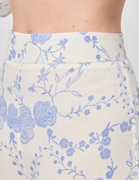 Pantalón relaxed Linea Pura regular para mujer