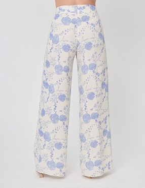 Pantalón relaxed Linea Pura regular para mujer