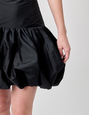 Falda mini Linea Pura cintura alta