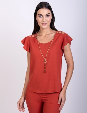 Blusa Delirium manga corta para mujer