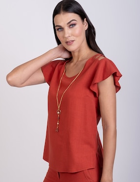 Blusa Delirium manga corta para mujer