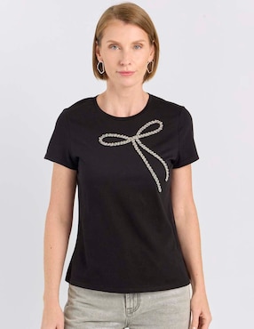 Blusa Liz Claiborne manga corta para mujer