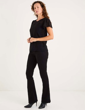 Blusa Liz Claiborne manga corta para mujer