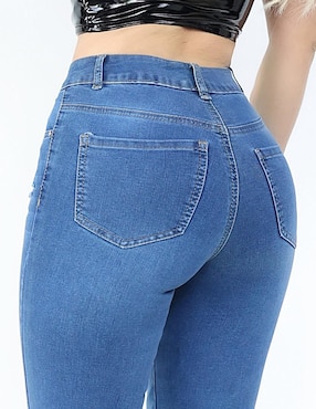 Jeans relaxed boot Jeans Lula para mujer