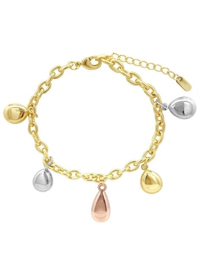 Pulsera Horoz 18 K con acabado chapa de oro