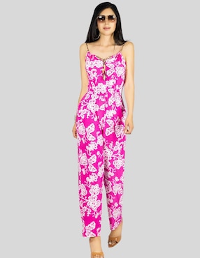 Jumpsuit Malabis estampado floral para mujer