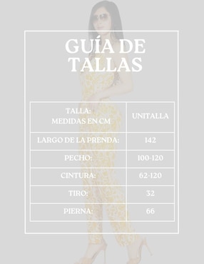 Jumpsuit Malabis estampado floral para mujer