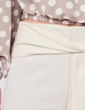 Pantalón de vestir Linea Pura regular para mujer