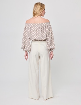 Pantalón de vestir Linea Pura regular para mujer