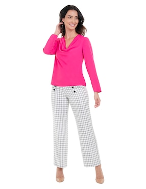 Blusa Atelier Petite manga larga para mujer