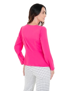Blusa Atelier Petite manga larga para mujer