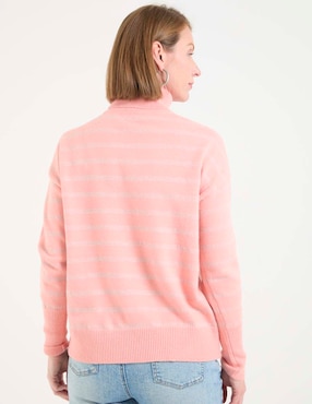 Suéter Ferrioni cuello tortuga para mujer