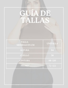 Blusa Malabis sin manga para mujer