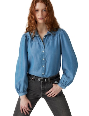 Blusa Levi's manga larga para mujer