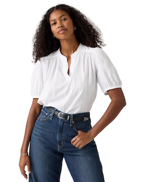 Blusa Levi's manga corta para mujer