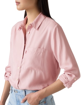 Blusa Levi's manga larga para mujer