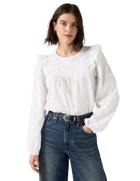 Blusa Levi's manga larga para mujer
