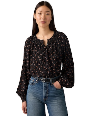 Blusa Levi's manga larga para mujer