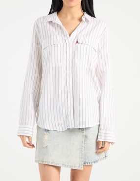 Blusa Levi's manga larga para mujer