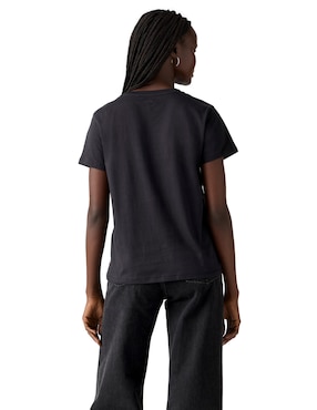 Playera manga corta Levi's cuello redondo para mujer