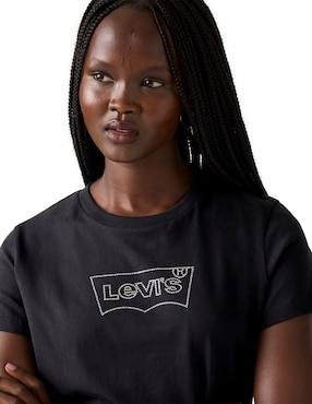 Playera manga corta Levi's cuello redondo para mujer