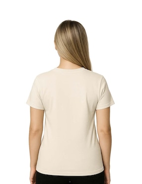 Playera manga corta Bob Esponja cuello redondo para mujer