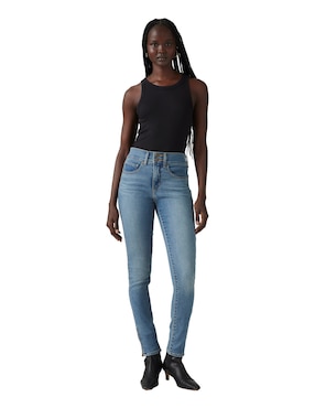 Jeans skinny Levi's 311 Shp Zip Hem Camp Denim para mujer