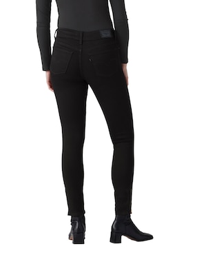 Jeans skinny Levi's 311 Shp Zip Hem Soft Black para mujer