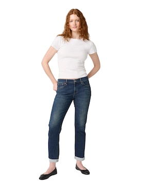 Jeans relaxed boyfriend Levi's Mid Rise Warm Front para mujer