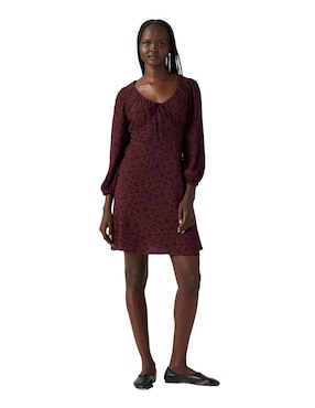 Vestido midi casual Levi's para mujer