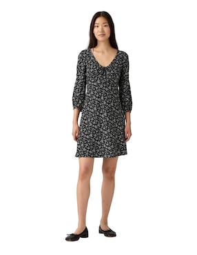 Vestido midi casual Levi's para mujer