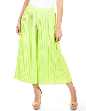 Pantalón capri Roman Fashion amplio para mujer