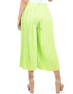 Pantalón capri Roman Fashion amplio para mujer